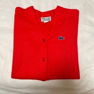 Vintage Lacoste Cardigan